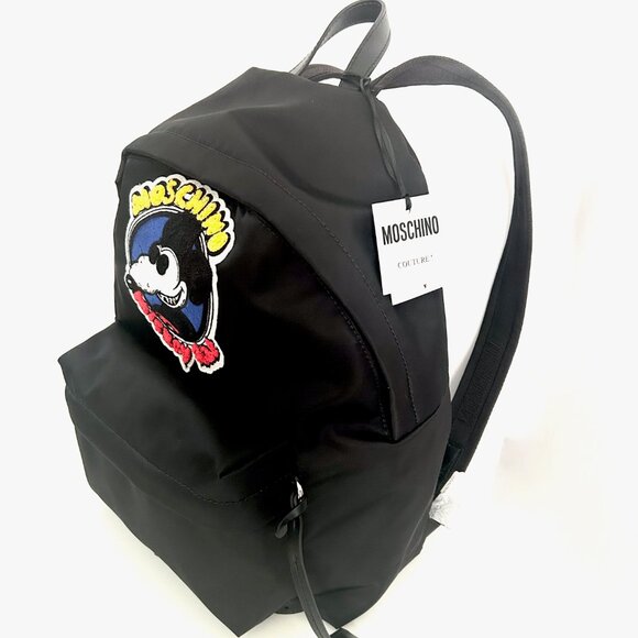 FINAL DROP!  Moschino Mickey Rat Backpack NWT - Picture 4 of 14